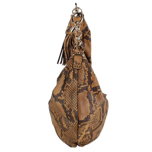 Gucci Snakeskin Shoulder Bag - Hobo Bag (620x620), Png Download