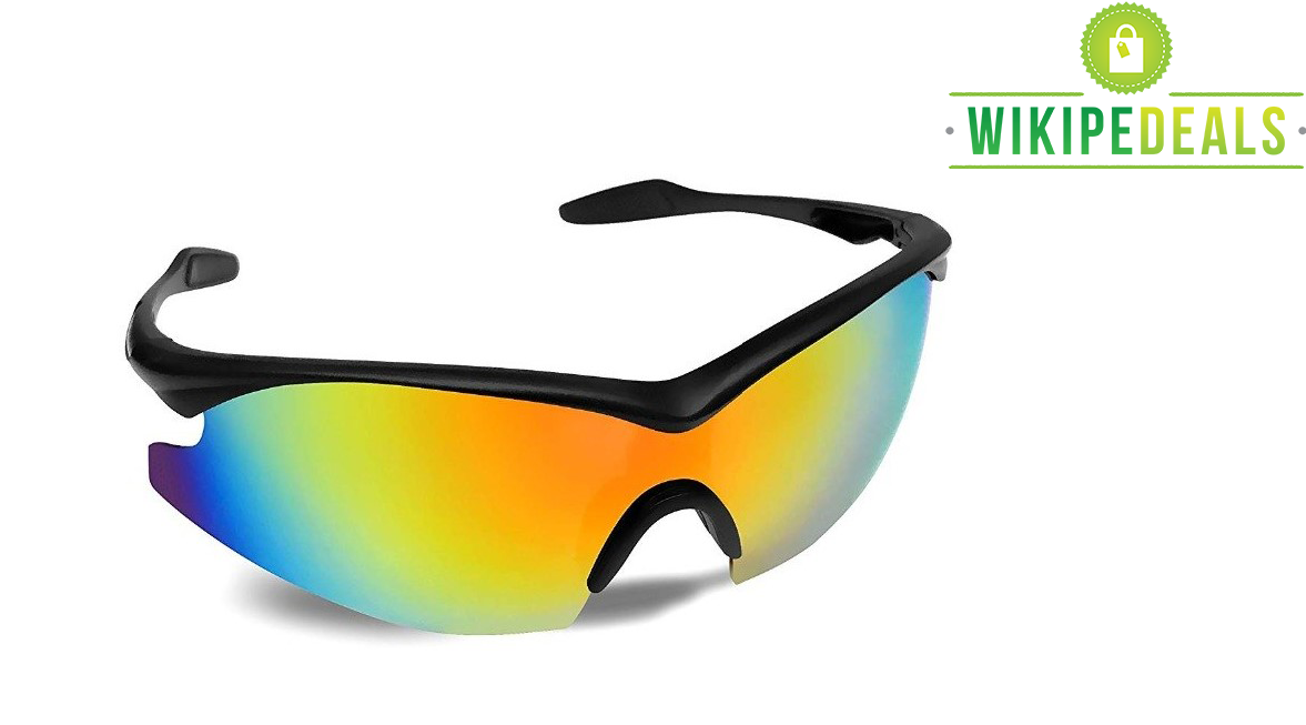 Anti-glare Sports Sunglasses - Tac Glasses (1460x860), Png Download