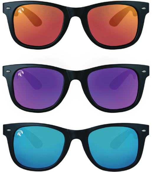 Classic - Reflective 3-pack - - Lunettes Zombie (680x680), Png Download