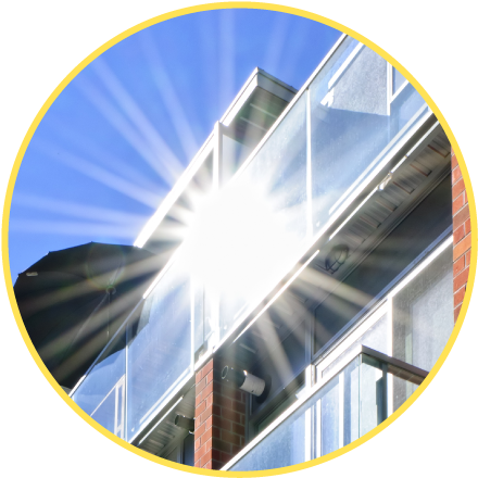 Residential Tinting Glare Reduction Benefitswebsite - Furniture (446x446), Png Download