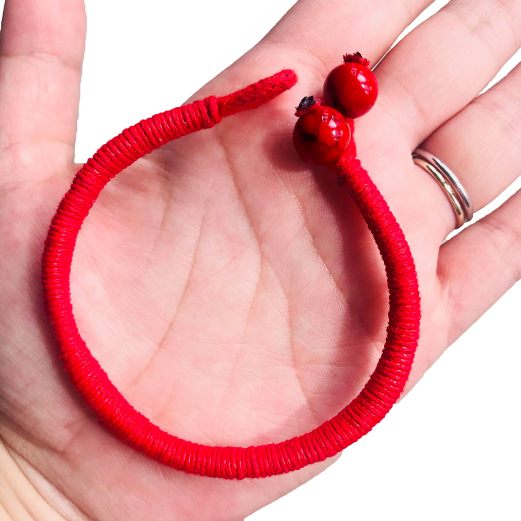 Lucky Red String Bracelet - Red String (1024x1024), Png Download