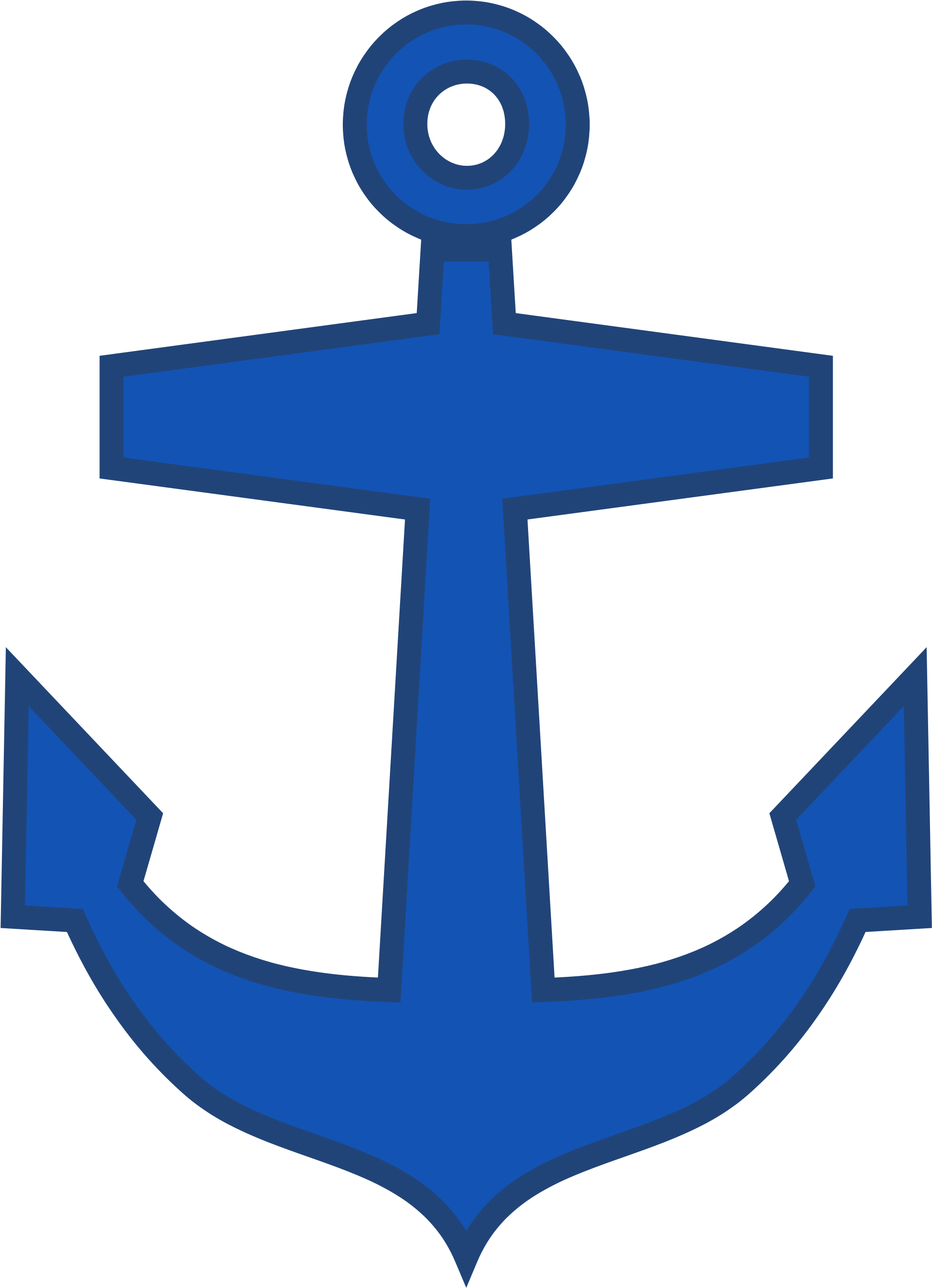 Coat Of Arms Anchor (2000x2723), Png Download