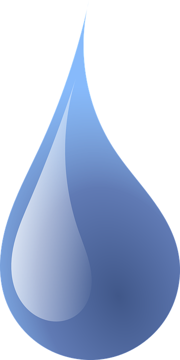 Drop Water Rain - Drop Of Water Png (360x720), Png Download
