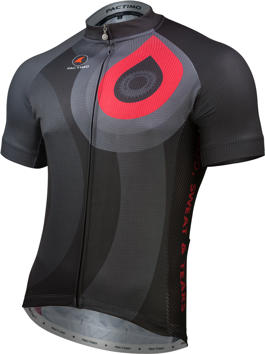 Sweat & Tears" Cycling Jersey By Mark Beresniewicz - Cycling Jersey (1200x1200), Png Download