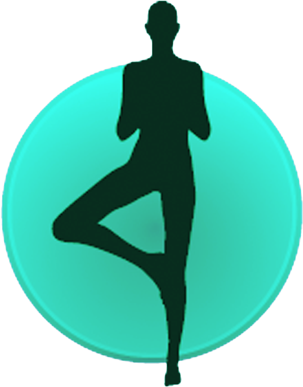 Woman In Yoga Tree Pose - Tree Pose Yoga Png (800x575), Png Download