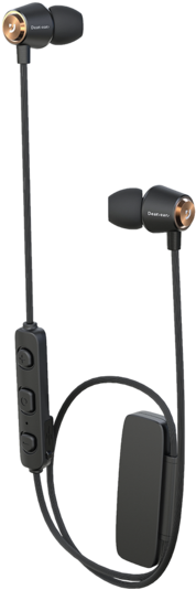 Joyous Wireless Gold - Dearear Joyous In-ear Wireless Headphones - Black (600x600), Png Download