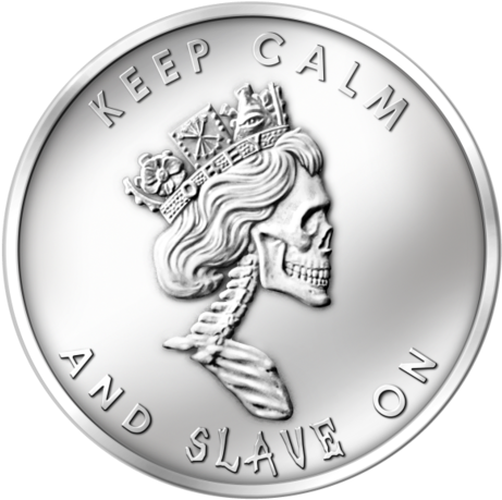 Slave Queen One Ounce 999 Silver Medallion Silver Bullet - Truth Never Told Coin (500x500), Png Download