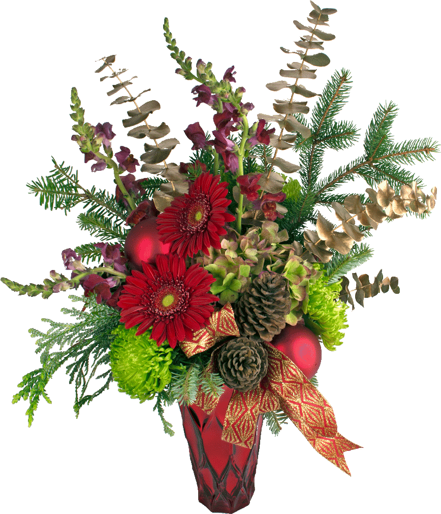 Spectacular Holiday Bouquet - Bouquet (1024x1024), Png Download