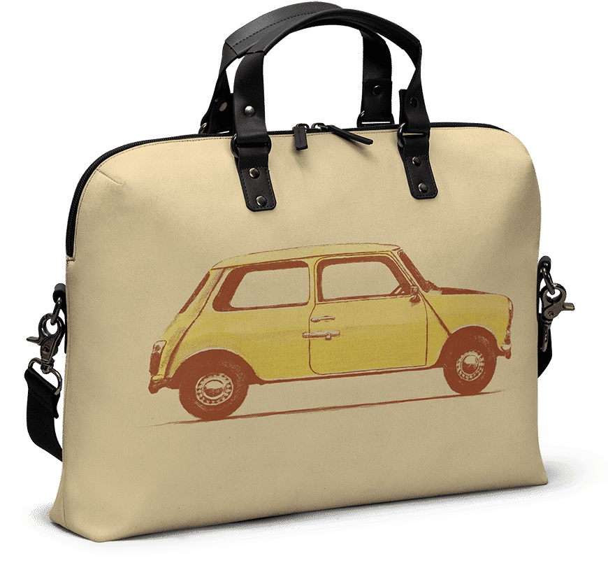 Dailyobjects Mini Cooper Ambassador Messenger Bag Buy - Mr. Bean (900x900), Png Download