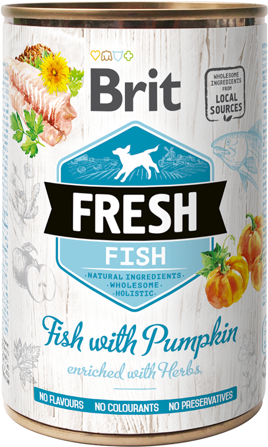 1234 - Brit Fresh Fish With Pumpkin (1200x1600), Png Download