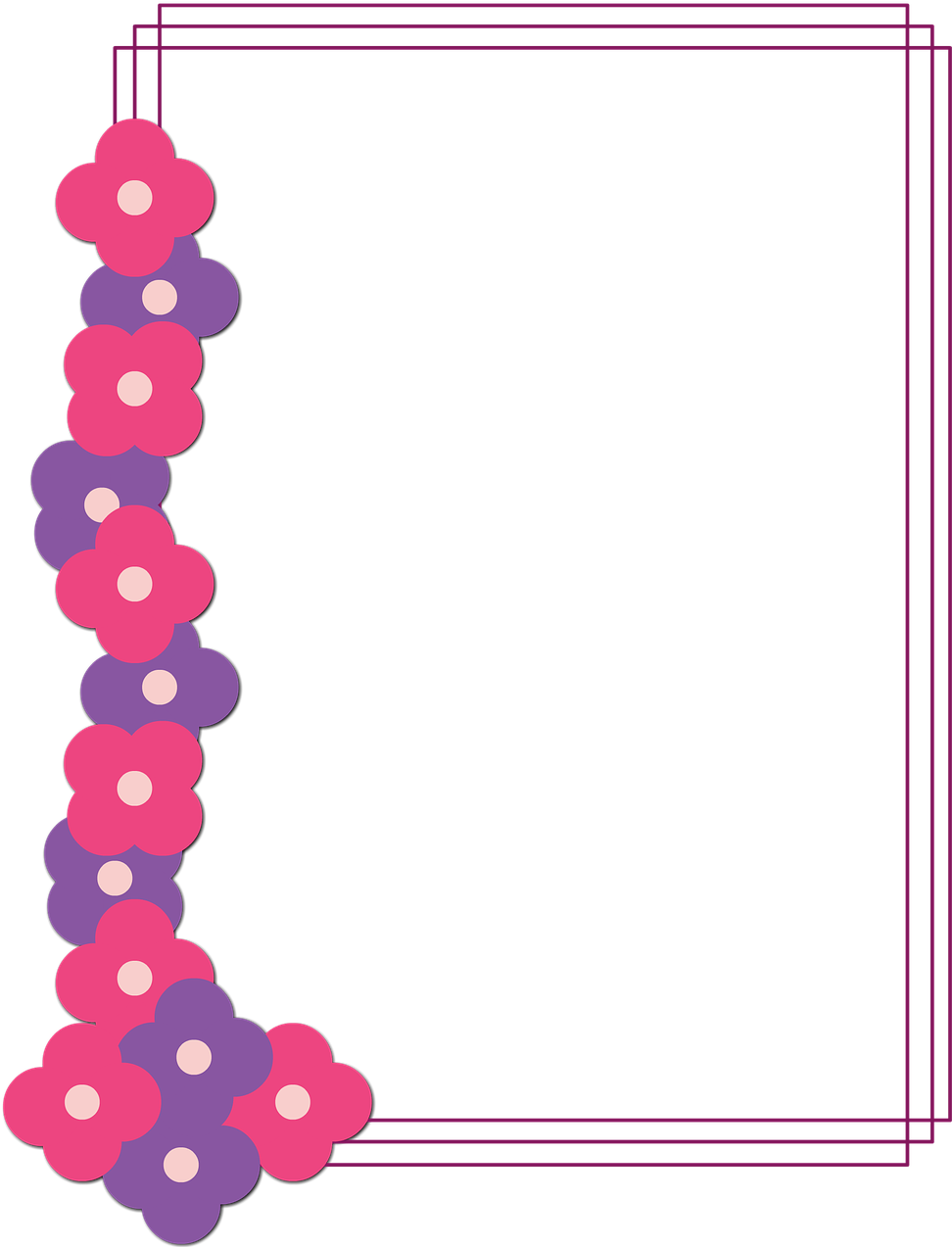 Flower,female - Marco De Flores Png (1000x1280), Png Download