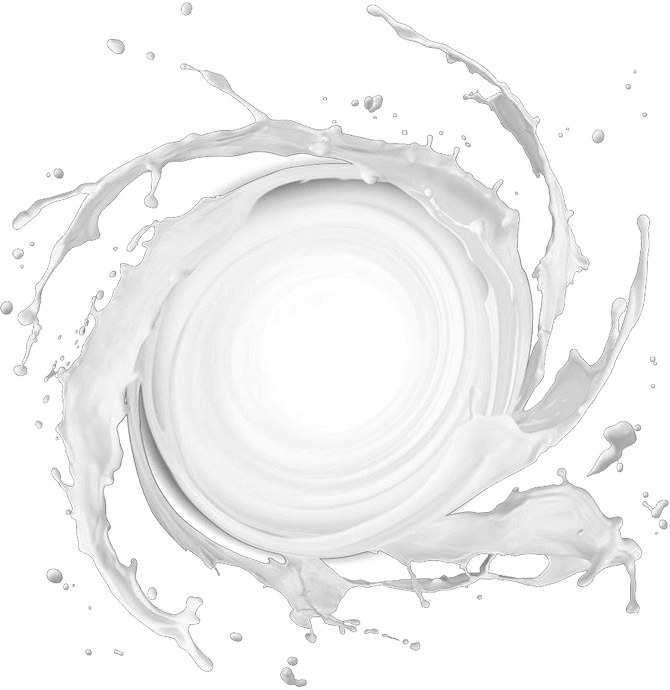 Plain Milk - Liquid Splash (670x690), Png Download