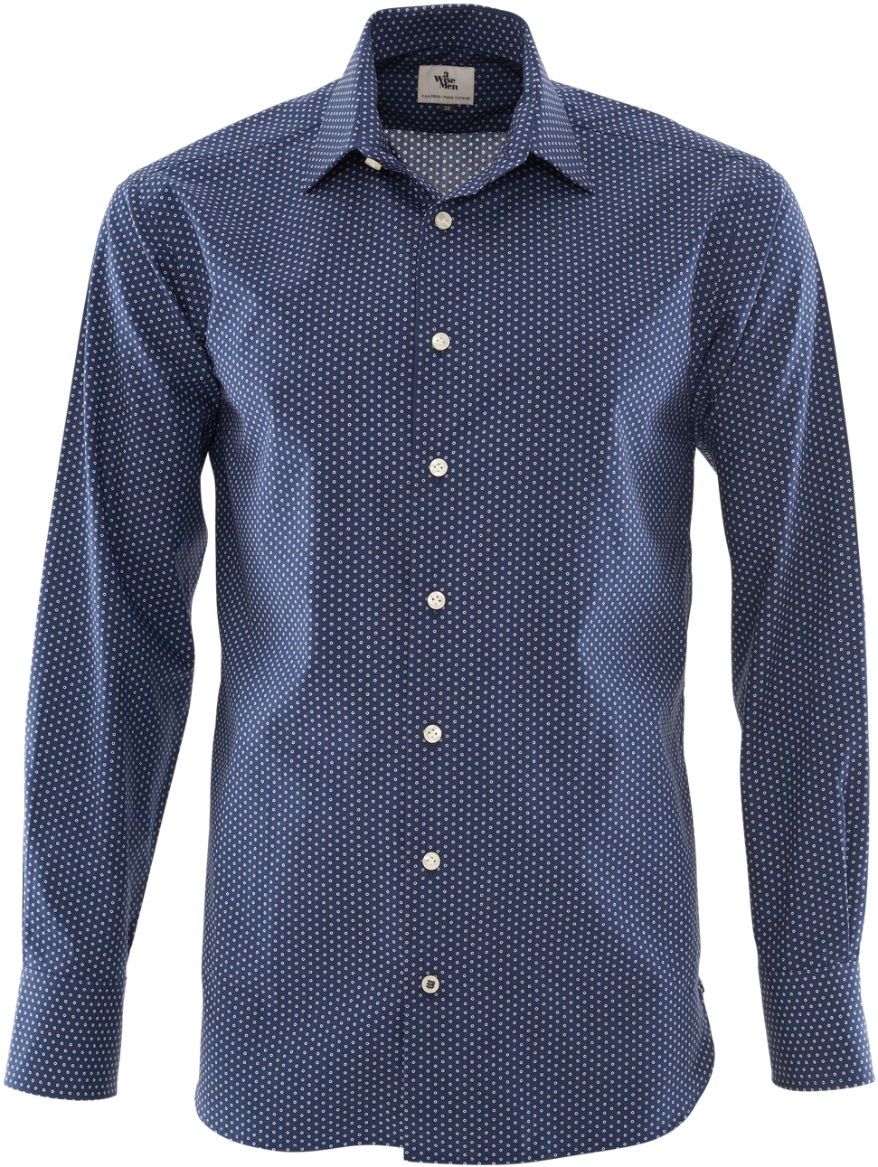 Dark Navy Blue Shirt (1128x1440), Png Download
