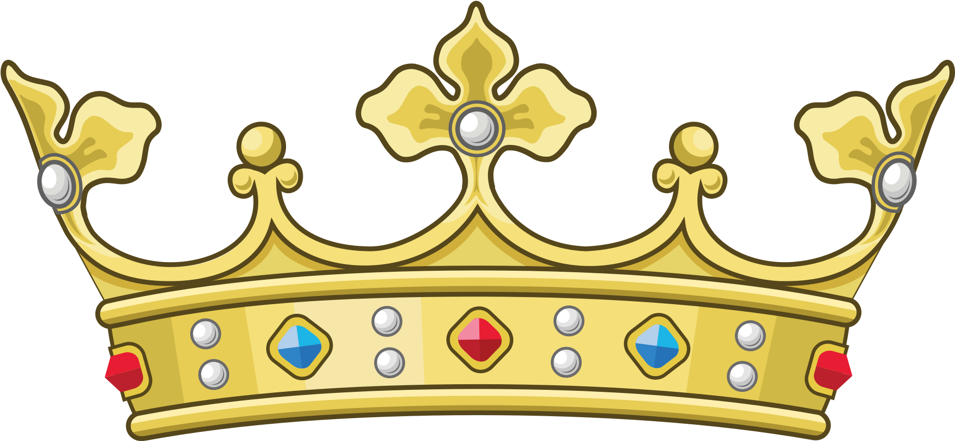 File T Danish - Nobility Png (2000x931), Png Download