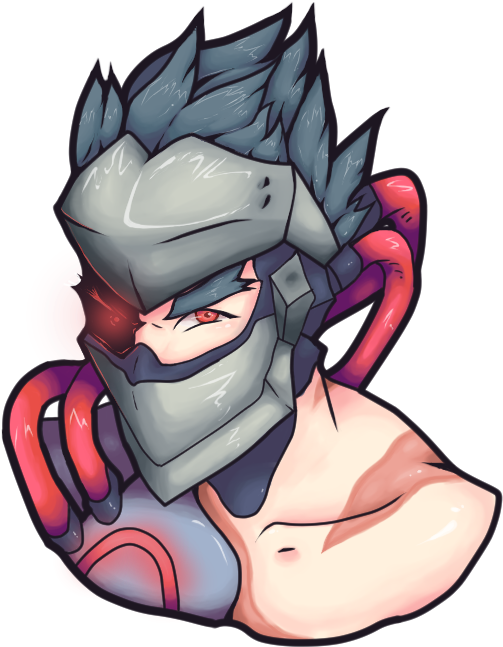 Overwatch By Raambu - Genji Blackwatch Cartoon (517x656), Png Download