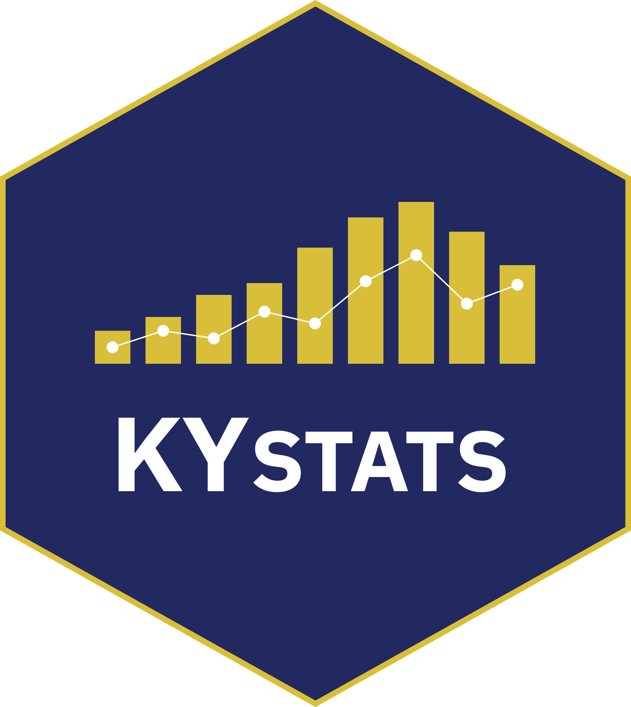 Kentucky Center For Statistics Logo And Link To The - Graphic Design (2099x2352), Png Download