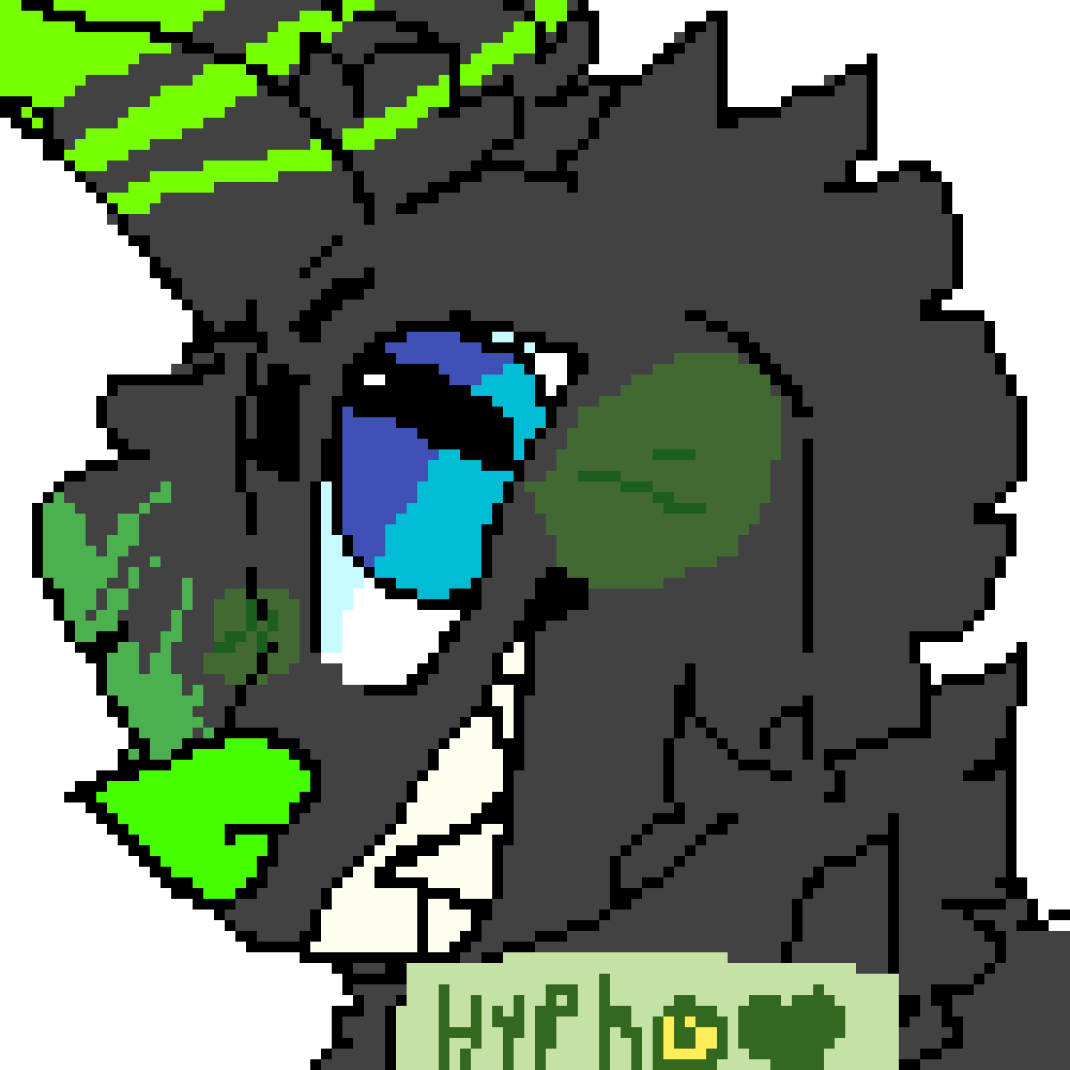 Hypno The Wolf (1200x1200), Png Download