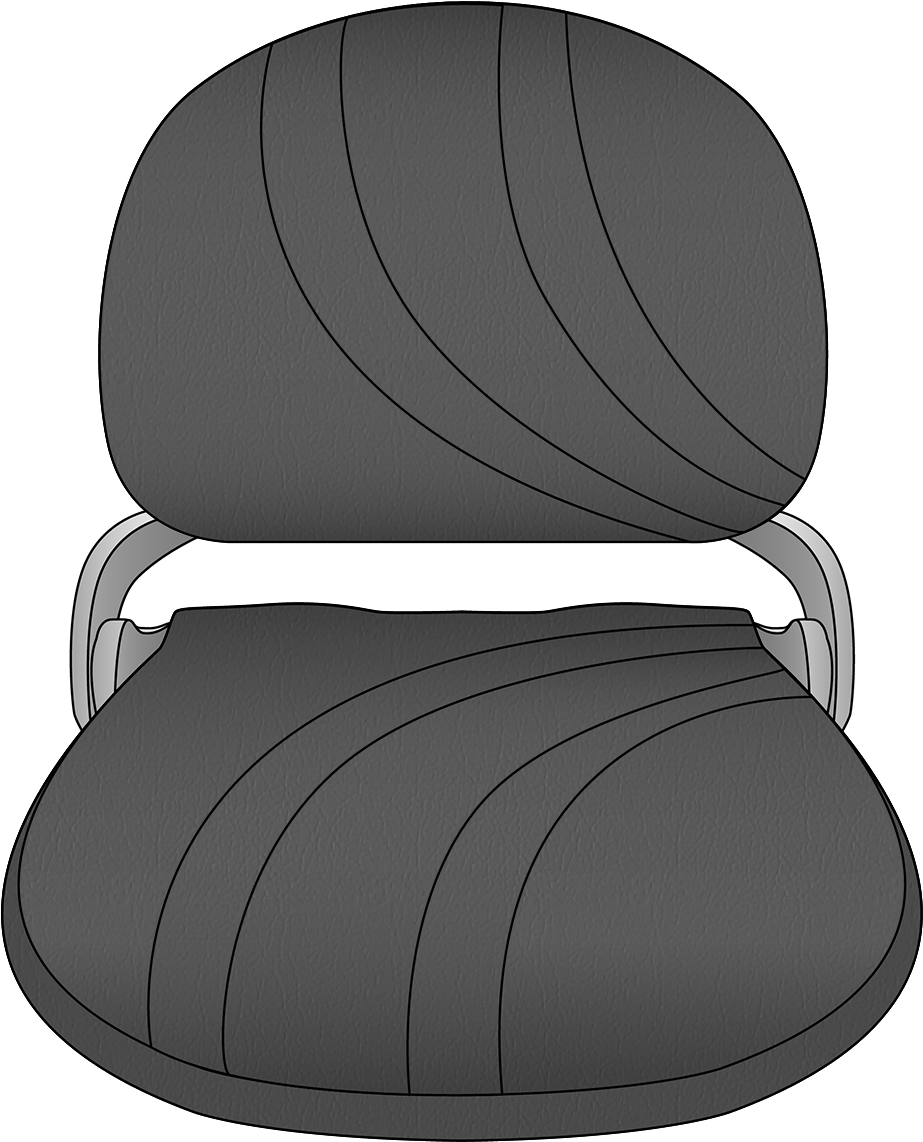Fishing Seat - Office Chair (960x1188), Png Download
