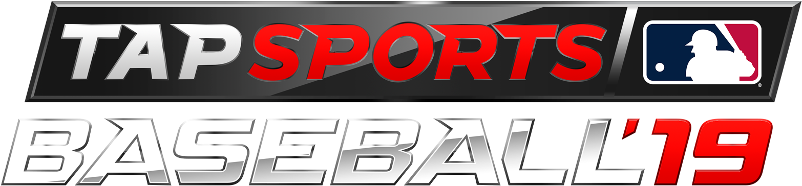 Product Logo - Mlb Tap Sports Baseball 2019 Logo (1600x405), Png Download