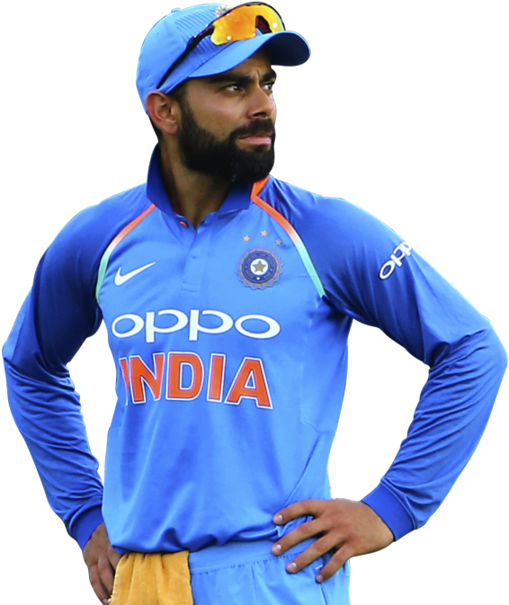 Virat Kohli Team India (715x715), Png Download