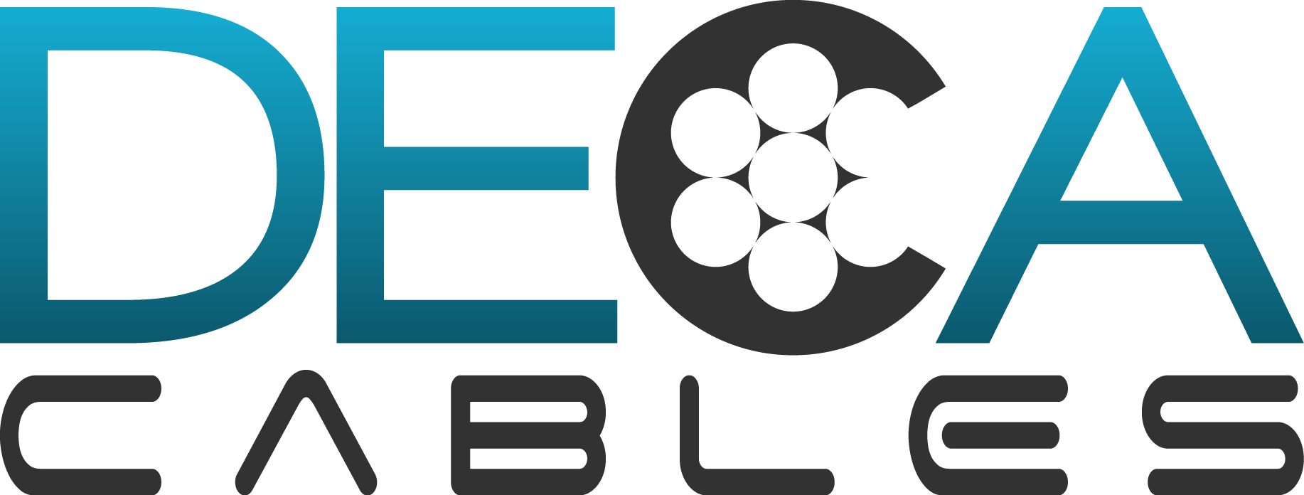 About Deca Cables - Circle (1834x696), Png Download