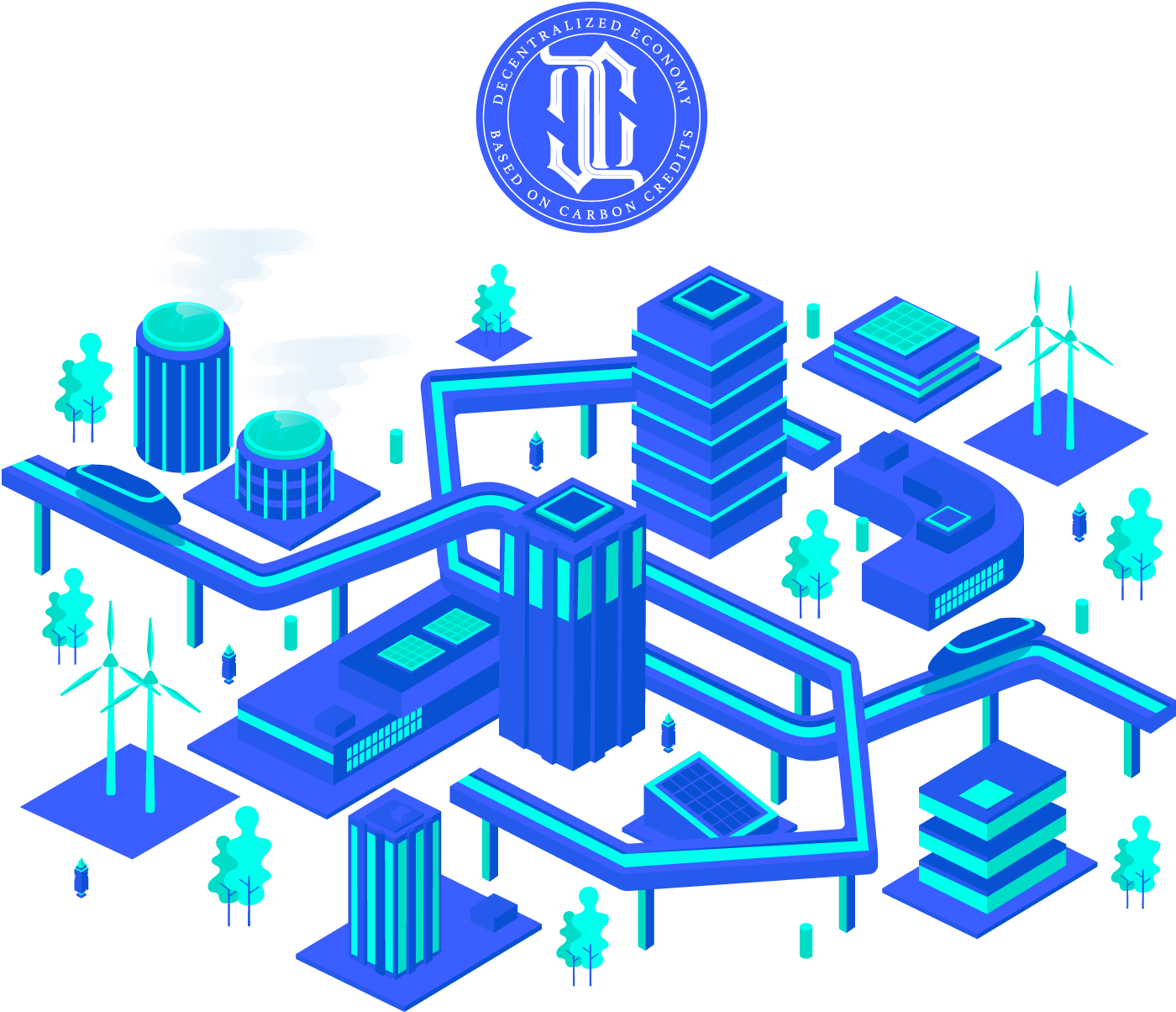 Buy Deca Tokens - Diagram (1400x1204), Png Download