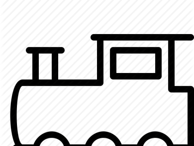 Simple Train Cliparts - Clip Art Simple Train (640x480), Png Download