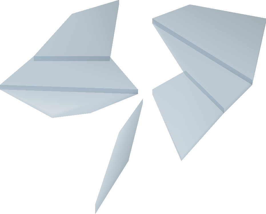 Broken Glass Osrs (931x750), Png Download