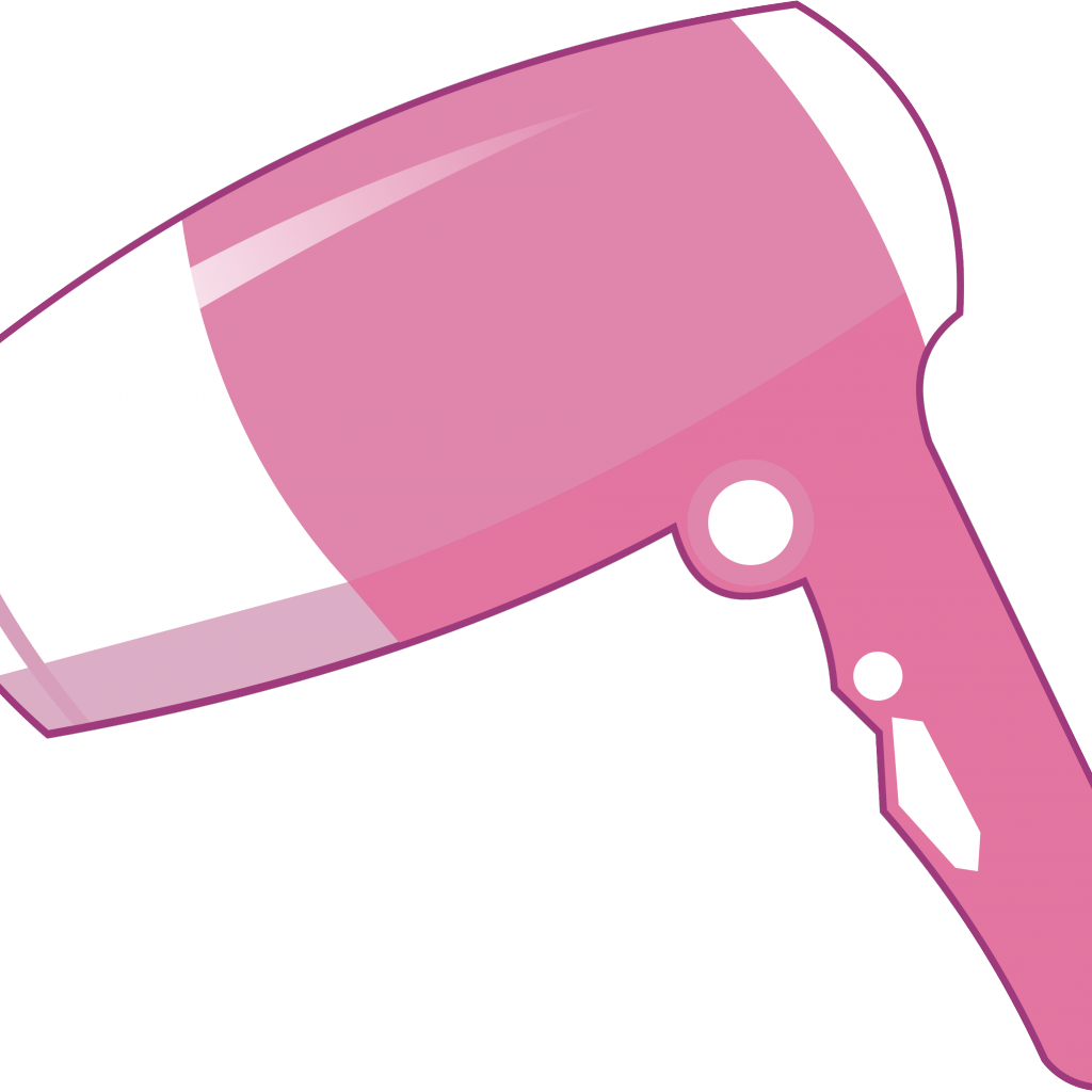 Hair Dryer Illustration Png (1024x1024), Png Download