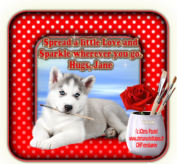 Http - //dl - Glitter Graphics - Go To Www - Glitter - Sakhalin Husky (626x563), Png Download
