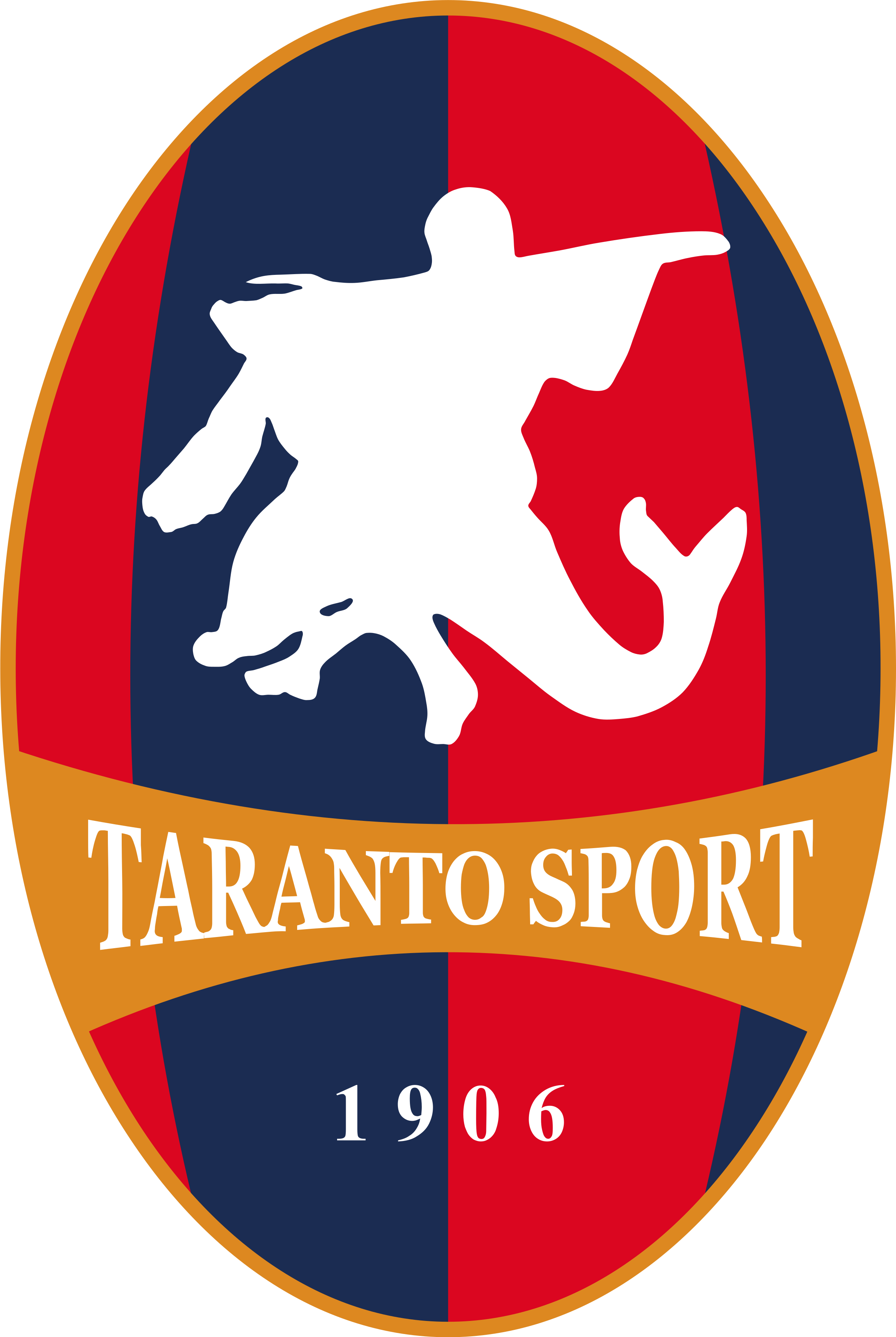 Taranto Sport Logo Png Transparent - Taranto Sport Logo (2400x3580), Png Download