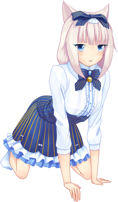 Визуальные Сам,art Vn,vn Art,nekopara, - Cartoon (811x811), Png Download