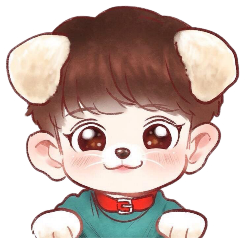 How To Draw Cute Kawaii / Chibi Puppy Dogs With Easy - Kpop Fanart Chibi (1024x1013), Png Download