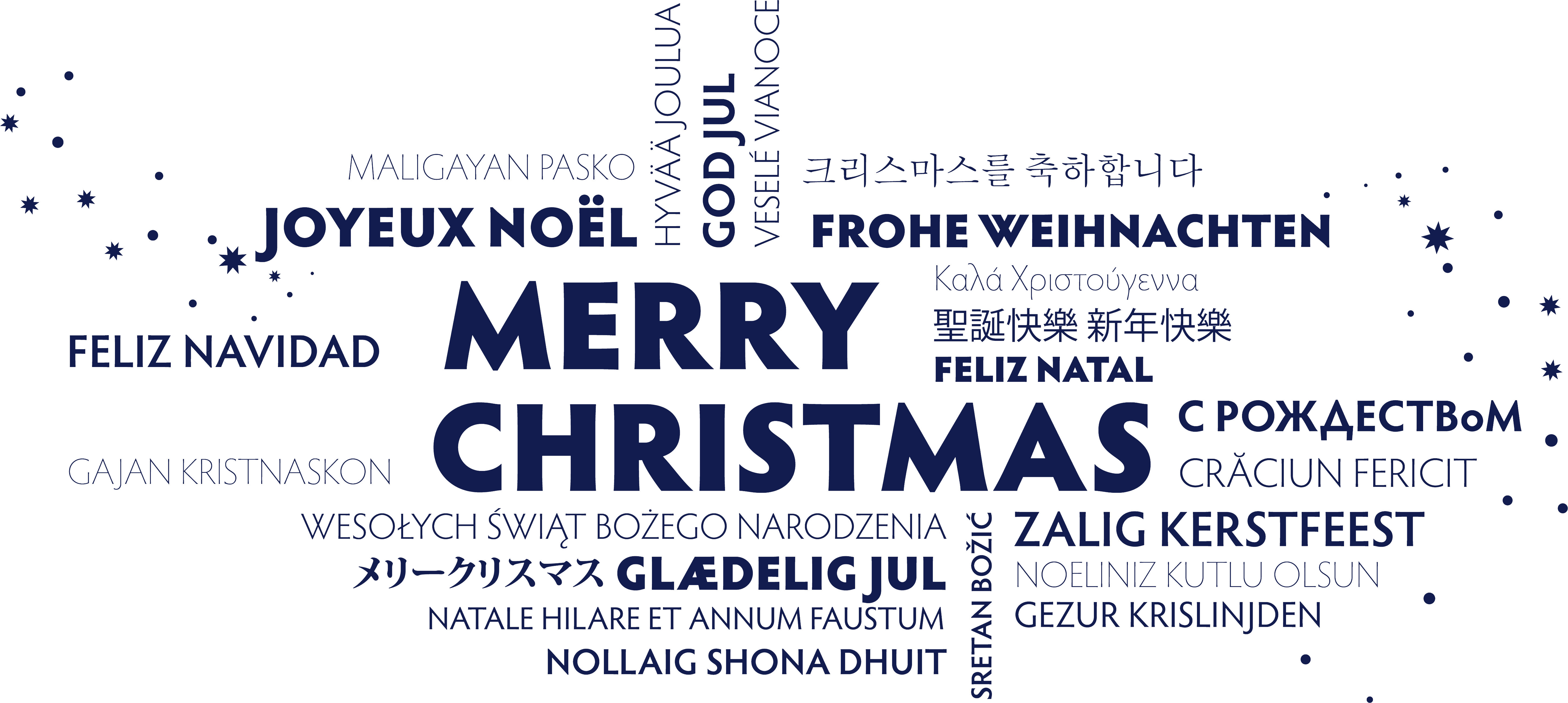 Happy Holidays From Everyone At Eurail Group - Ink (5811x2605), Png Download