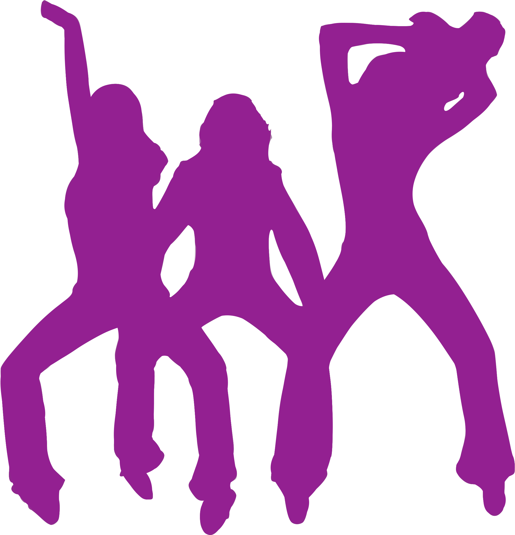 This Free Icons Png Design Of Silhouette Danse 10 - Dance (2313x2400), Png Download