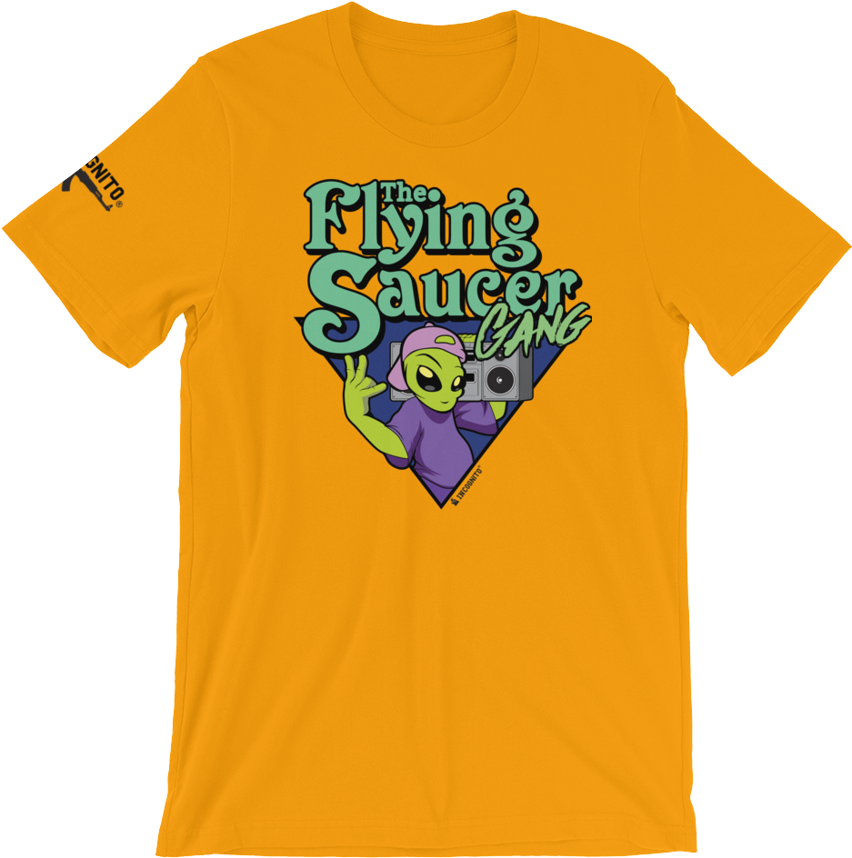 Flying Saucer Gang T-shirt - Vintage Boxing T Shirt (1000x1000), Png Download