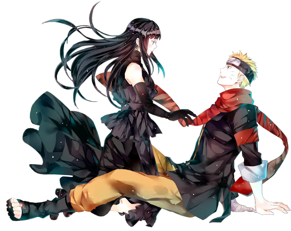Naruto X Hinata - Hinata Hyuga X Naruto Uzumaki (1000x794), Png Download