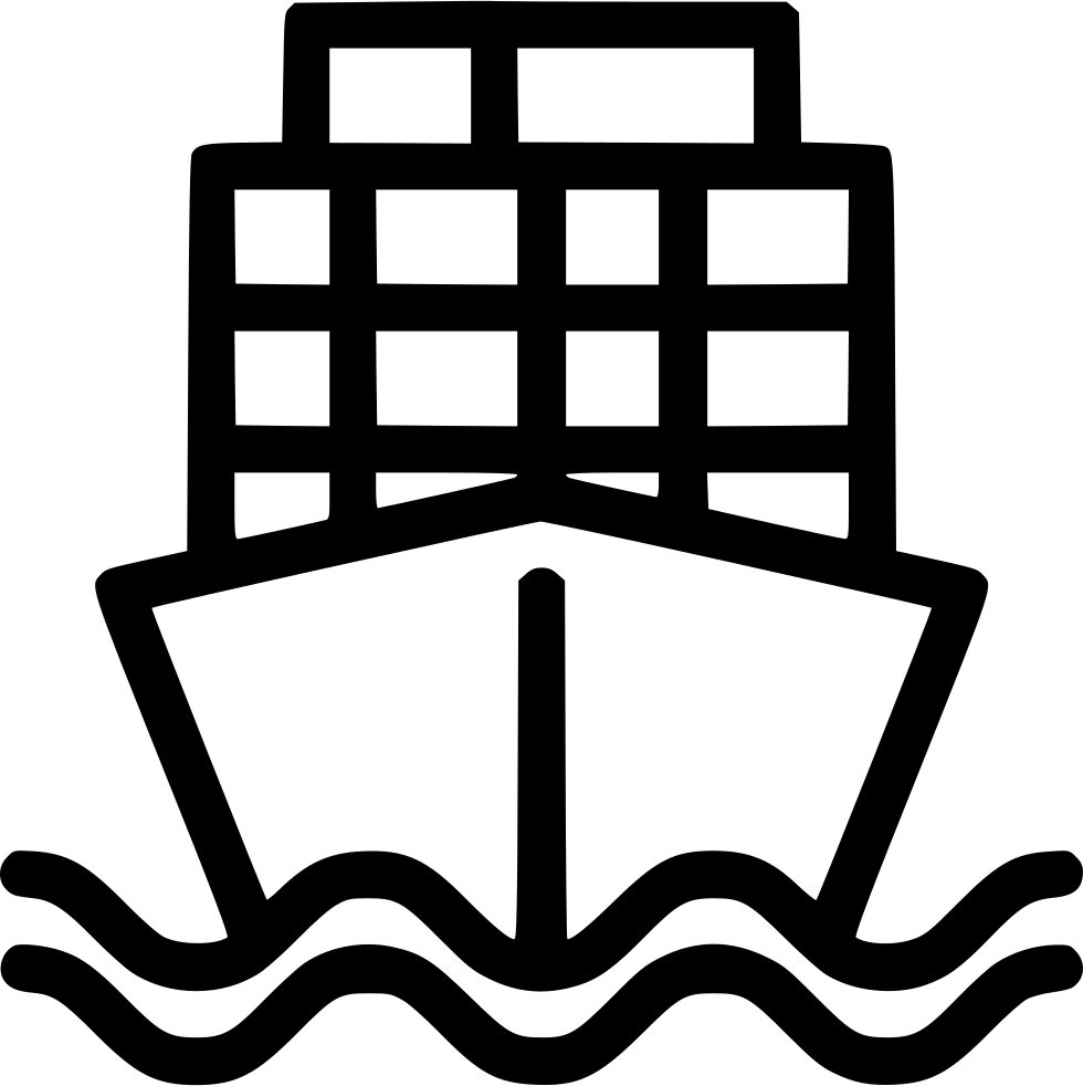 Cargo Ship Comments - Logistics Vector Png (980x982), Png Download