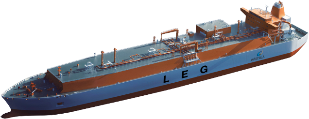 Leg Vessel - Liquefied Ethylene Gas Carriers (661x661), Png Download