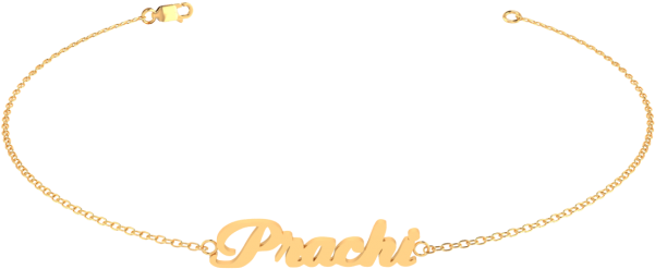 Png Jewellers Aundh Pune - Prachi Name Pendant (600x600), Png Download