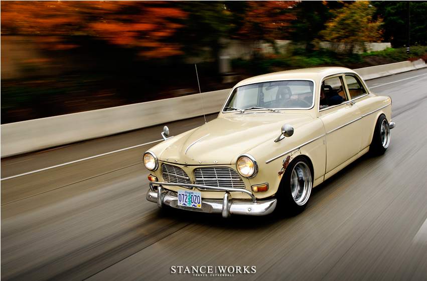 Old School Volvo Amazon (1200x560), Png Download