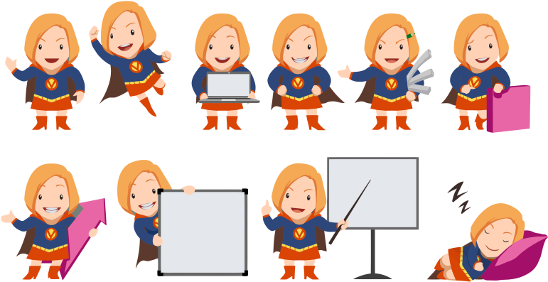 [free] Superwoman Vector Characters - Superwoman Vector Free (780x442), Png Download