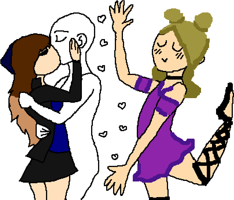 Forever Alone By Ash23 - Cartoon (974x690), Png Download