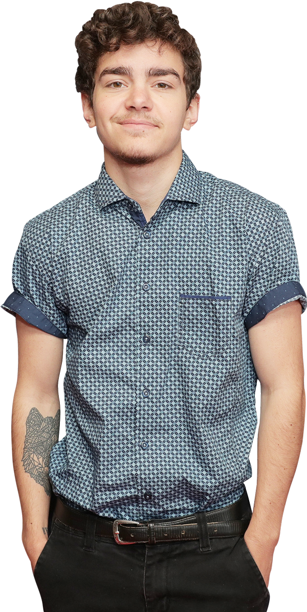 Transparent Colton Actor Transparent Background - Aaron From The Fosters (800x1200), Png Download