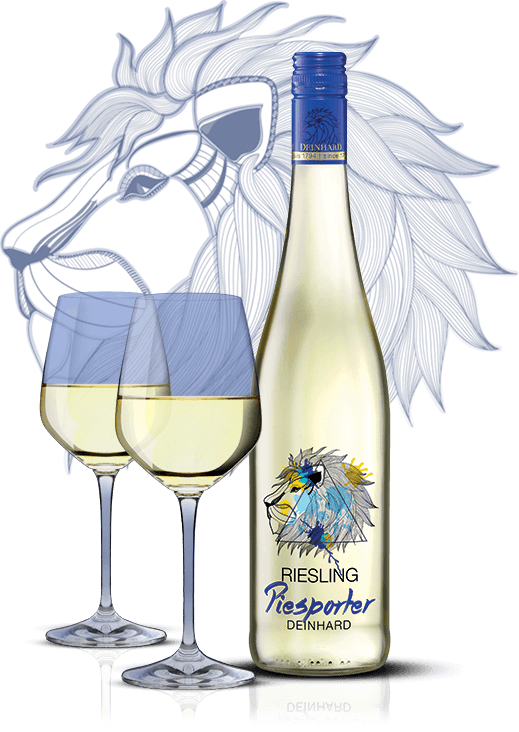 Piesporter Riesling - Deinhard Green Label Riesling 2015 (519x732), Png Download