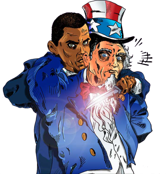 Uncle Sam Clipart Transparent - Obama Uncle Sam (575x600), Png Download