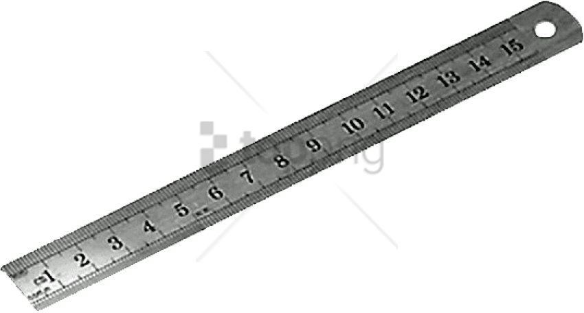 Free Png Metal Ruler Png Image With Transparent Background - Long Metal Ruler Png (850x456), Png Download