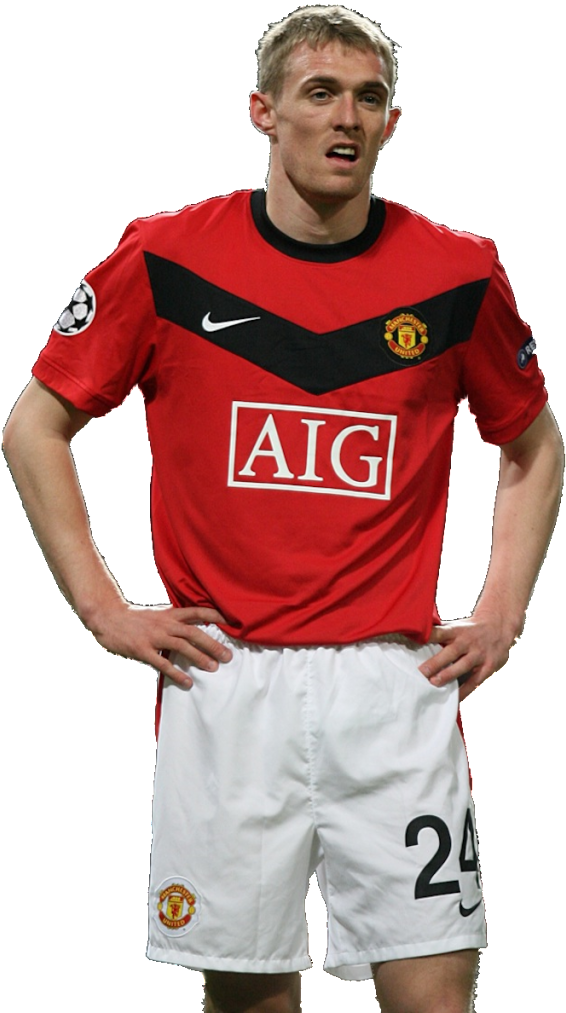 The Red Devils Manchester United Photo - Player (626x1023), Png Download