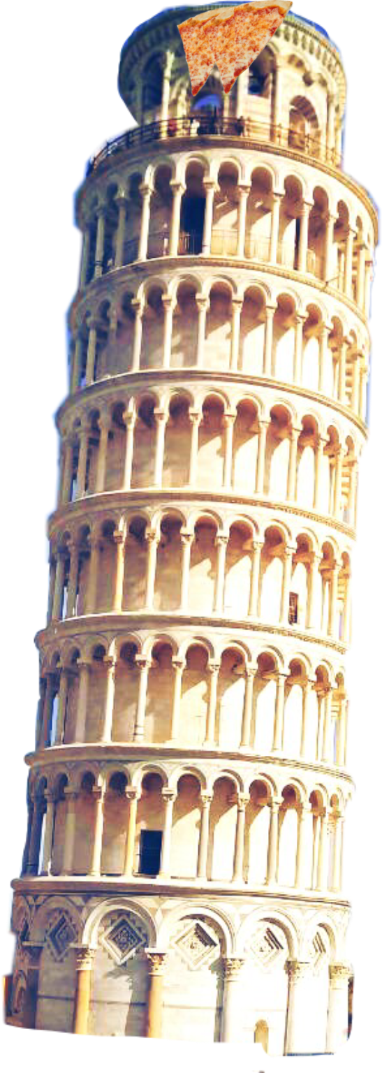 Nothing Better Than The Leaning Tower Of Pizzal - Piazza Dei Miracoli (547x1536), Png Download