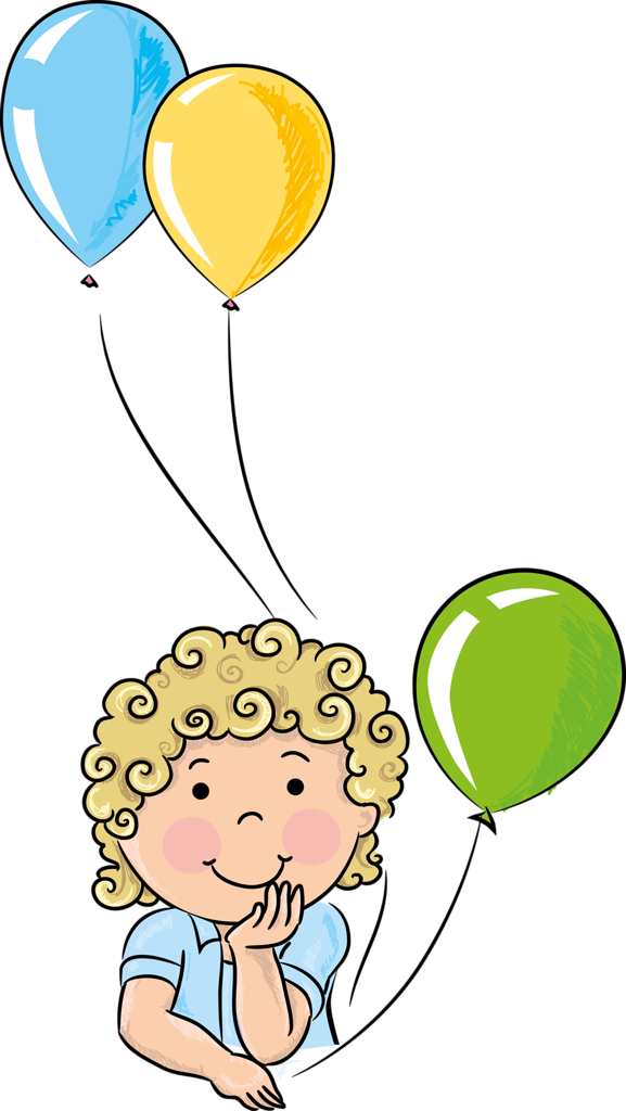Clipart Aniversário I Party, Girl Birthday (577x1024), Png Download